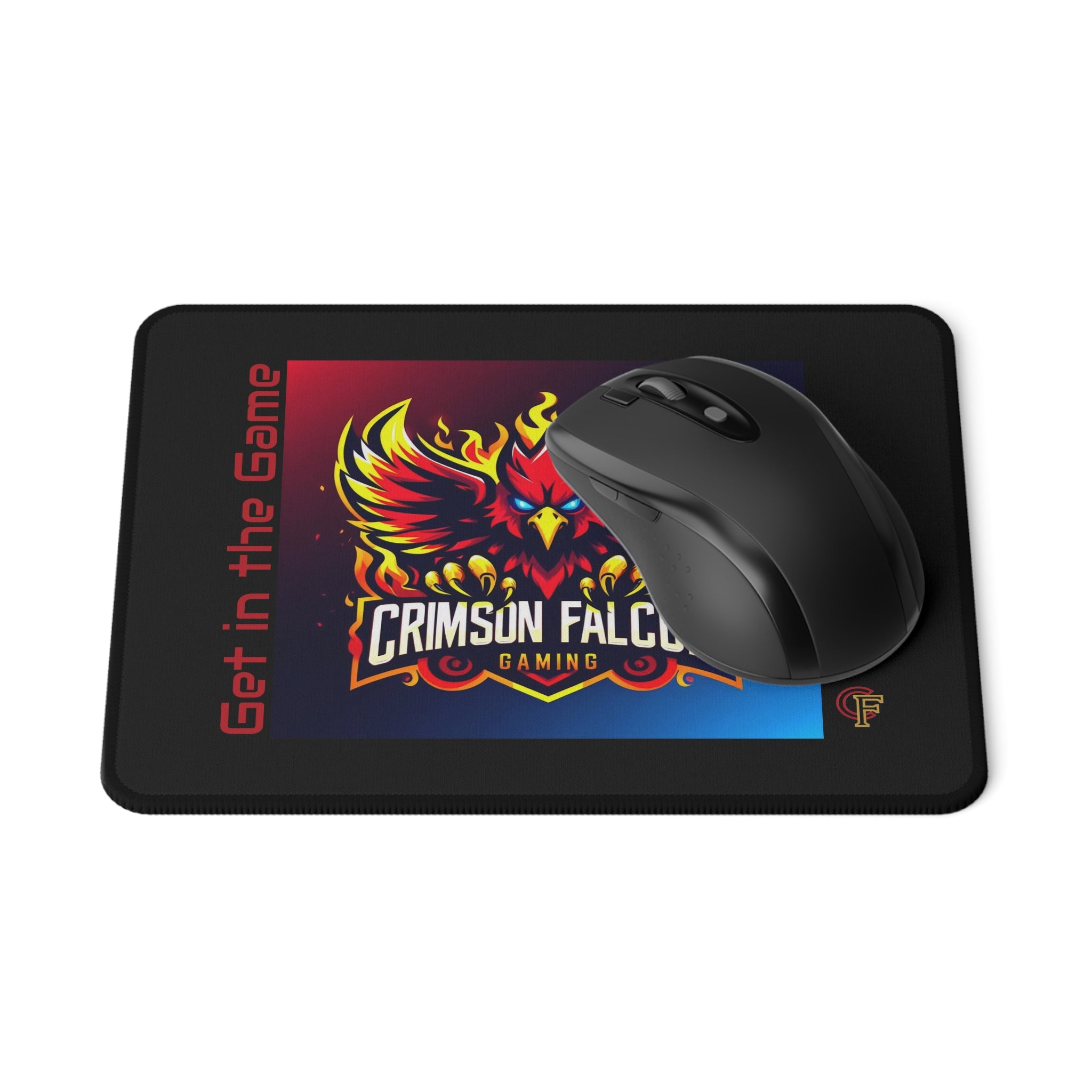 Crimson Gaming Mouse Pad - Black